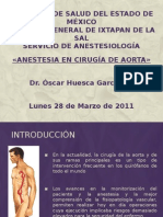 Anestesia en Cirugia de Aorta