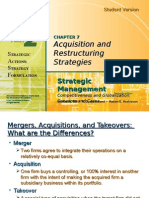 Acquisition and Restructuring Strategies