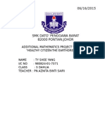 F5 Add Math Folio (Normal Distribution)