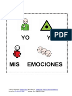 Yo y Mis Emociones Con Pictogramas