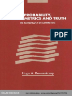 Keuzenkamp H.A. Probability, Econometrics and Truth (CUP, 2000) (ISBN 0521553598) (324s) - GL