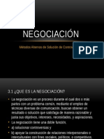 Negociación