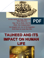 Tauheed and Its Impact On Human Life