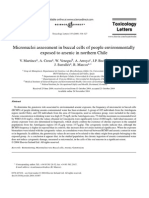 Micronuclei Assessment in Buccal Cells of People Environmentally Exposed To Arsenic in Northern Chile