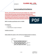 Battery Installation Ni-Cad Instructions - C135698