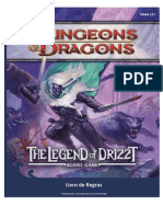 Legend of Drizzt Rulebook PT-BR