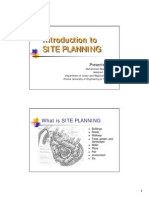 Introduction To S ITE P Lanning