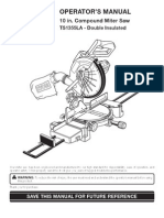 Ryobi Miter Saw TS1355LA - 130 - Eng