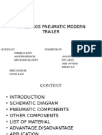 Three Axis Pneumatic Modern Trailer