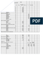 Material Cost Sheet: Category A - 2004 Vendors Must List All Manufacturers For Bid. Zone