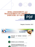 Risk Assessment and Management in Chemical Industry in Vietnam - SINH