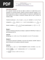 Descuento Compuesto PDF