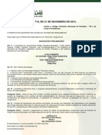 Lei PMP 710 Código Tributário Do Município