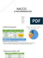 Nacco: Case Recommendation