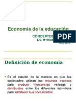 Economia de La Educacion