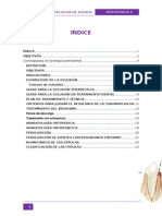 Coronoplastia en La Terapia Peridontal