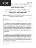 Fisioterapia Invasiva y Puncion Seca