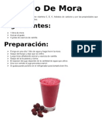 Jugo de Mora