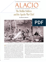 History Overview of The Buffalo Soldiers in New Mexico Territory & 1880 Battle With Victorio EL PALACIO MAGAZINE Vol. 101, No. 2 Summer 1996