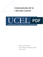 Plan Austral Causas Y Consecuencias BY Luciano Areste