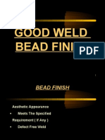 Good Weld Bead Finish (W-10)