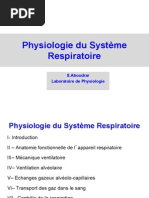 Physiologie Respiratoire