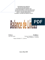 Balance de LineaS