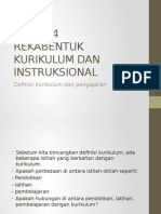 1.definisi Kurikulum Dan Pengajaran