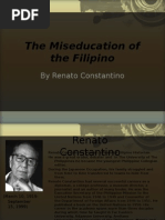 The Miseducation of The Filipino (By Renato Constantino)