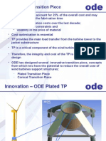 PLated Transition Piece and Comparison