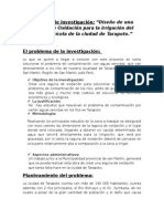 Proyecto de Investigación Laguna de Oxidación en Tarapoto 1