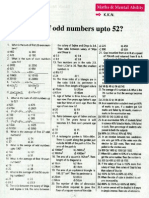 Sum of Odd Numbers Upto 52?: O K.K.N