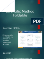 Scientific Method Foldable