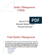 Total Quality Management (TQM)