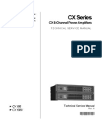 QSC 8 Channel Power Amplifier - Cx-168-108v