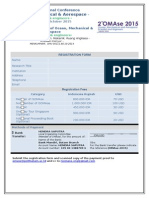 OMAse 2015 Registration Form