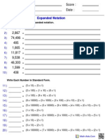 Expanded Notation