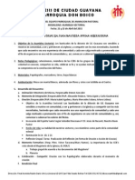 21 y 23 Abril 2015 Agenda y Responsabilidades