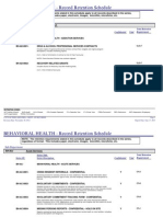 BEHAVIORAL HEALTH - Record Retention Schedule: Sub-Department