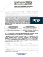 Foca No Resumo - Jecriminais - Lei 9099 - 95 PDF