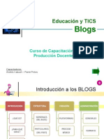 Educación y TICS - Introduccion A Blogs