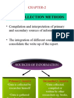 Ch2-DATA COLLECTION METHODS