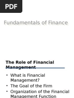 Fundamentals of Financial Management