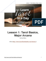 LearnTarotInaDay Lesson 1