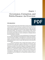 Governance, Corruption, and Public Finance: An Overview: Vito Tanzi