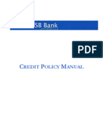 Credit Policy ManualKASB