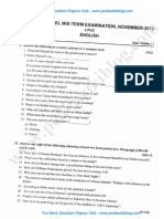 2nd PU English Nov 2013 PDF