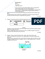 80 Leburaya 90 KM/J 40 Passengers Only: UNDERSTANDING (Section B) / Paper 2