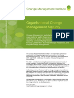 CMI White Paper, Change Agility - Feb 2012 - 1 Resultados Change Maturity