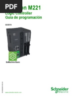 Modicon m221 - Guia de Programacion